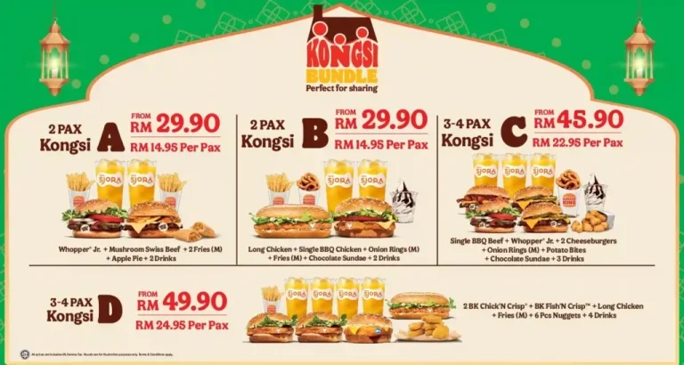 Burger King Ramadan Kongsi Bundle