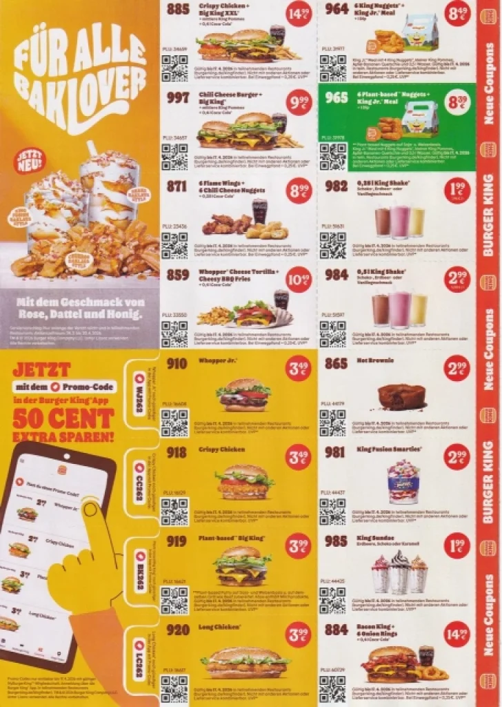 Burger King Aktueller Gutschein 4