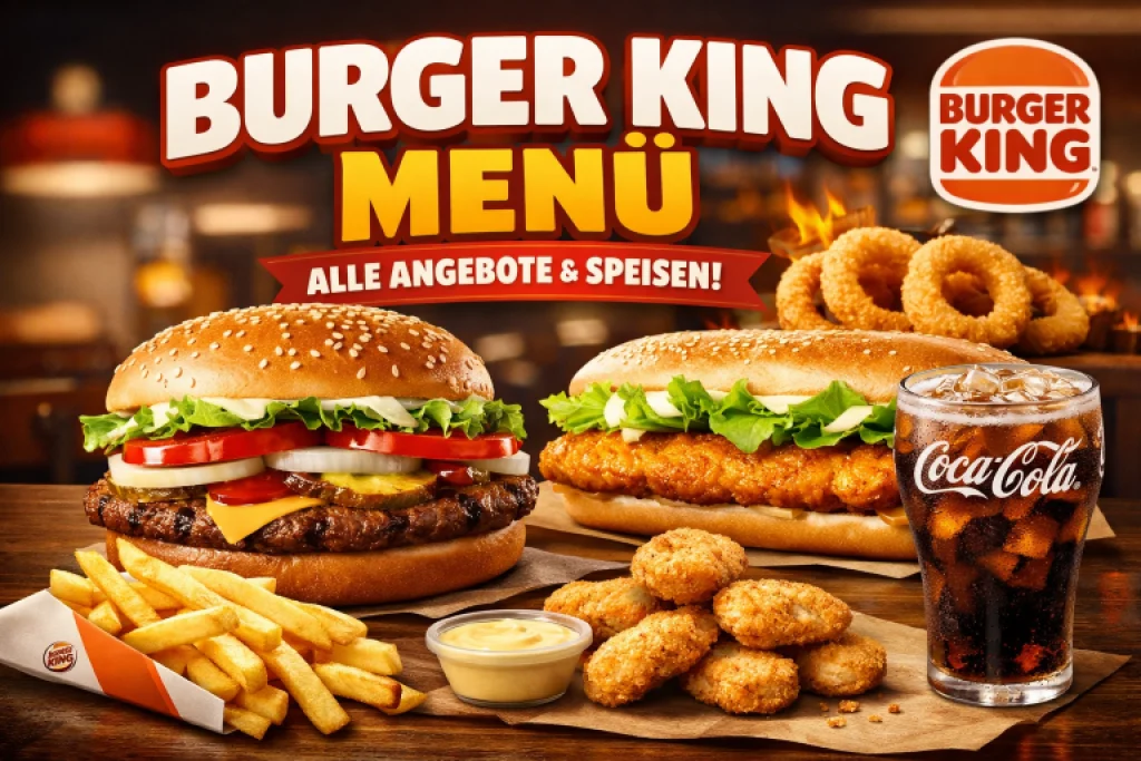 Burger King menu