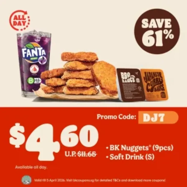 Burger King Snacks & Desserts Vouchers2