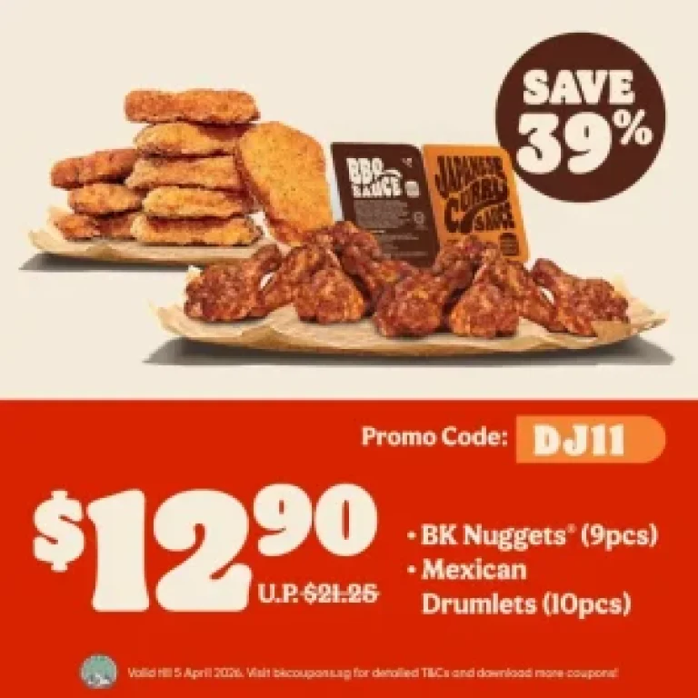 Burger King Snacks & Desserts Vouchers6